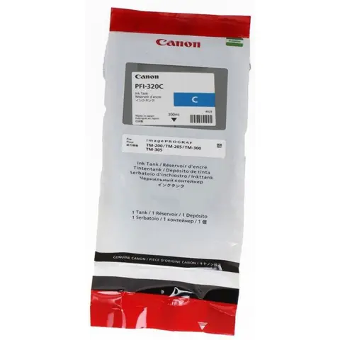 Canon PFI-320C - Tusz cyan XL do Canon TM-200, TM-205, TM-300, TM-305